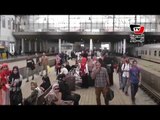 انتظام حركة القطارات بمحطة مصر بعد انفجار قنبلة بدائية
