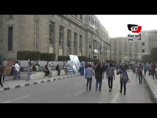 هدوء الأوضاع وانتظام الدراسة بجامعة القاهرة