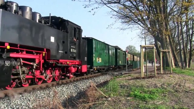 Führerstandsmitfahrt auf der 99 784 von Göhren nach Putbus