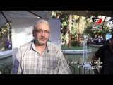 سوري يشارك في معرض لدعم السوريين بحديقة الأسماك