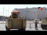 تواجد كثيف لقوات الجيش بميدان التحرير في ثاني أيام العيد