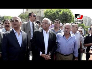 محافظ القاهرة يتفقد محور مصطفى النحاس الجديد