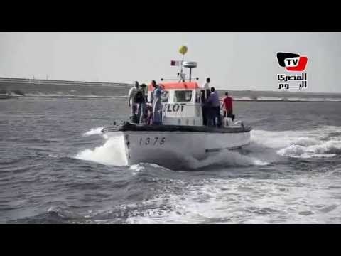 أعمال التكريك في قناة السويس الجديدة