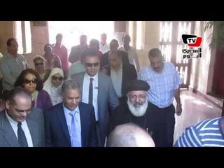 وزير الآثار يقوم بجولة في منطقة مجمع الأديان