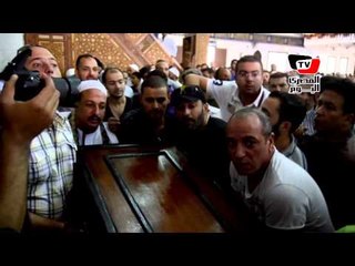 جنازة المخرج جلال توفيق والد ياسر ورامز جلال