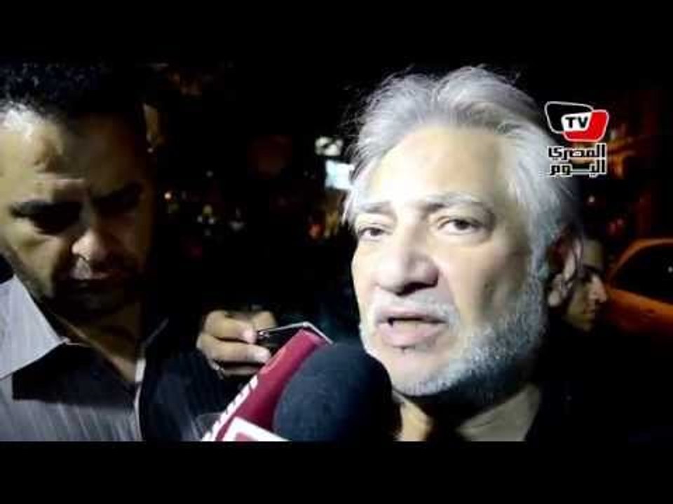 سامح الصريطى فى عزاء سعيد صالح: سعيد كان قريبا من ربه قبل وفاته