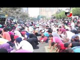 الآلاف يؤدون صلاة عيد الفطر بمسجد مصطفى محمود وسط أجواء احتفالية