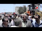 مدير أمن بورسعيد يقود حملة أمنية لإزالة الإشغالات والتعديات