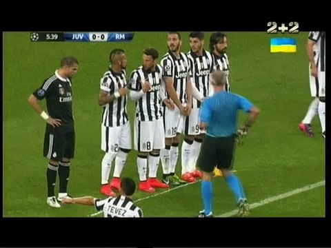 Полуфинал ЛЧ 2014-15 / Ювентус - Реал Мадрид / 1 тайм / 05.05.2015