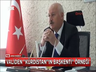 Bitlis Valisi 'Diyarbakır Kürdistan'ın başkenti' dedi
