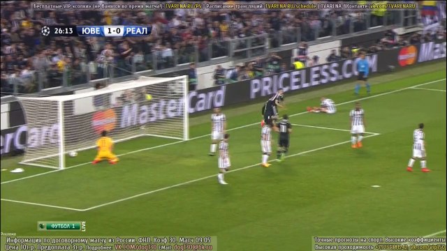 Cristiano Ronaldo Goal ~ Juventus vs Real Madrid 1-1 Champions League [05.05.2015]