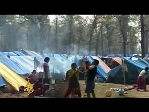 Fire leaves 10,000 Bhutanese refugees homeless - 08 Mar 08