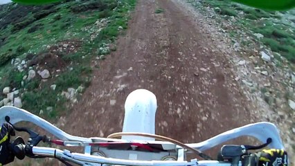 2001 cr250 first off road test ride - chabrouh, may 3, 2015