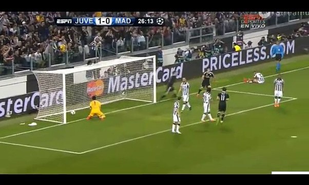 Cristiano Ronaldo goal - Juventus FC 1-1 Real Madrid CF - Champions League 05.05.2015
