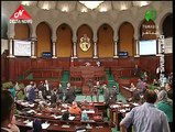 فيديو واضح للتشابك بالأيدي بين نواب الجبهة و النداء بمجلس نواب الشعب