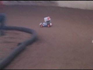 Course ovale sprint cars thermiques US
