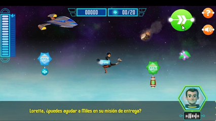 Miles del mañana, misiones interestelares, Juego de Disney