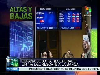 España solo ha recuperado el 4% del dinero público prestado a la banca