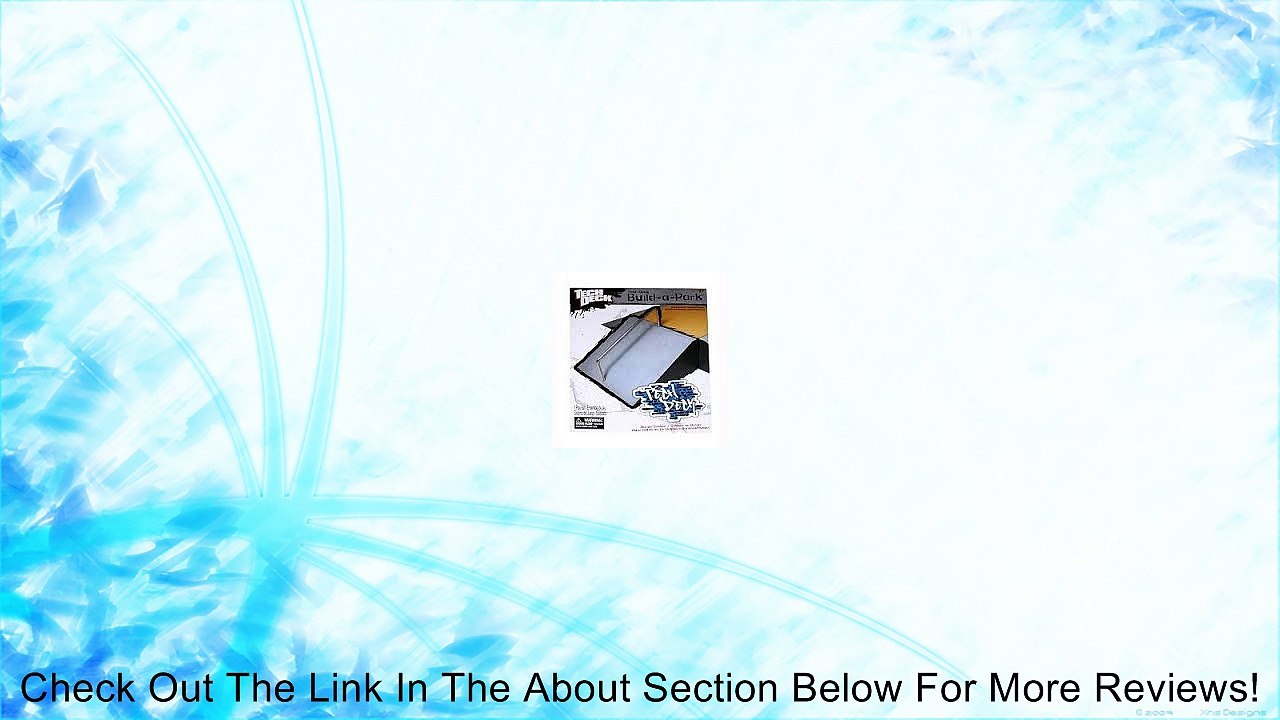 Tech Deck Build a Park Ramp Add-on Playset Review