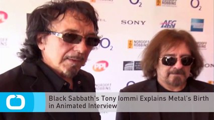 Black Sabbath's Tony Iommi Explains Metal's Birth in Animated Interview
