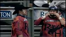 Bullfighter Dusty Tuckness at 2009 Rodeo Houston