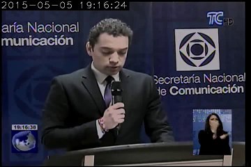 SECOM desmiente agresión de Presidente Rafael Correa a Luis.C.