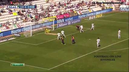 Cordoba vs Barcelona 0-8 2015 All Goals & Match Highlights 02⁄05⁄2015