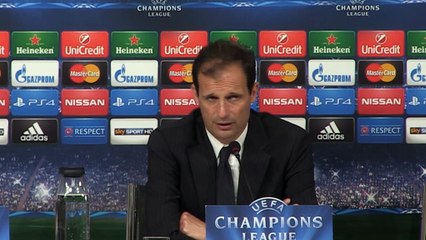 Allegri, orgulloso de su equipo