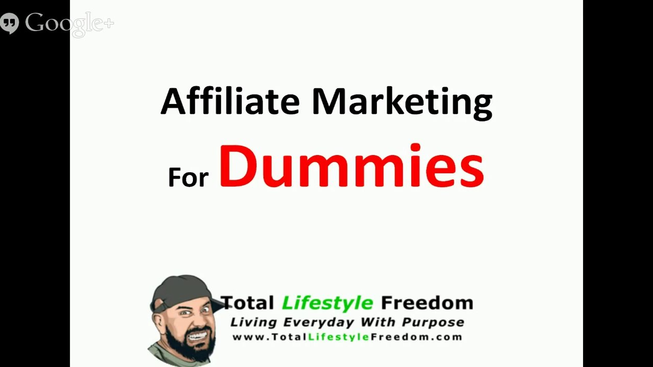 Affiliate Marketing for Dummies - A quick guide