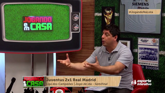 Jogando em Casa analisa troca de passes da Juventus até chegar ao gol contra o Real Madrid