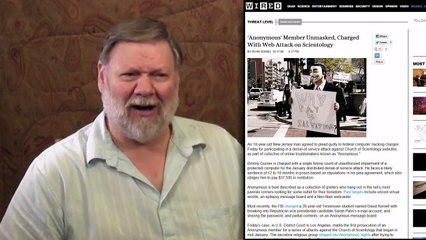Mark Bunker tells the story of Anonymous vs. Church of Scientology