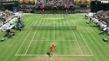 Virtua Tennis 4 Gameplay: Rafael Nadal Vs. Tommy Haas | England Tennis Classic