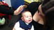 Lachlan's first hearing aids aged 7 weeks old !!! Amazing