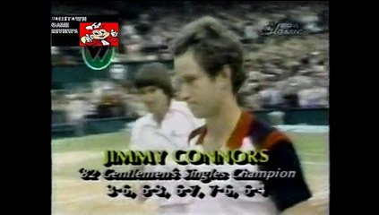 JIMMY CONNORS BEATS JOHN MCENROE TO WIN 1982 WIMBLEDON TITLE