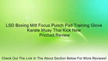 LSD Boxing Mitt Focus Punch Pad Training Glove Karate Muay Thai Kick New Review