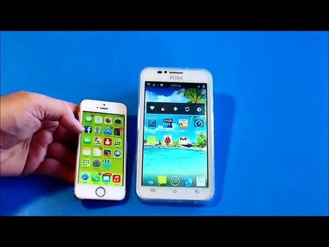 SHARKK® powered by POSH Android Smartphone 4G HSDPA Unlocked Dual SIM GSM Cell Phone