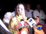 Fehmida Mirza arrives in Badin-06 May 2015