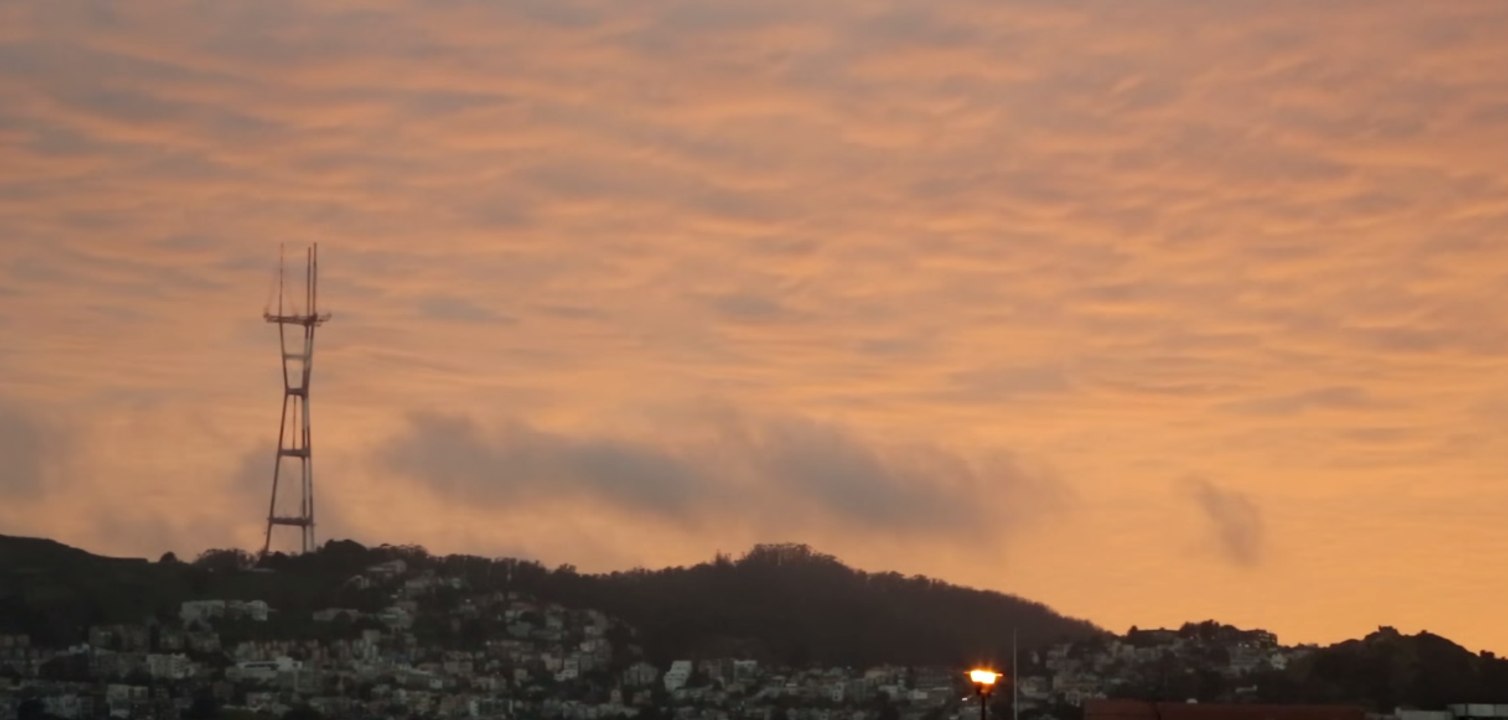 Stunning Sunset Over San Francisco