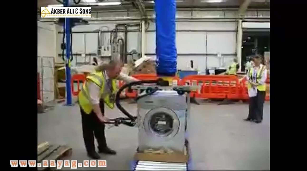 TAWI vacuum lifter washing machine