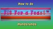 Handstand - How to do handstands tutorial - Gymnastics Video