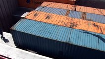 SENNEBOGEN - Port Handling: 860 Mobile Material Handler loading containers in Antwerp, Belgium