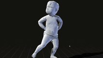 PSY- Gangnam Style Dancing Baby Animation by Truebones Motions