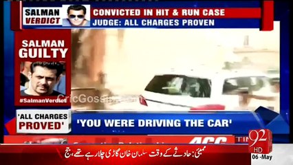 Actor Salman Khan Held Guilty in 2002 Hit-and-Run Case