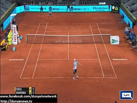 Dunya News-Richard , Stan qualify for third round of Madrid open tennis