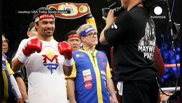 Boxer Manny Pacquiao is sued over alleged shoulder injury