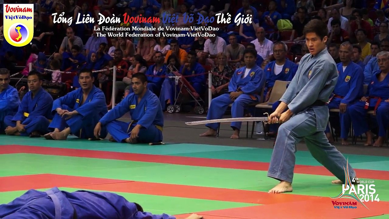 Final Song Luyen Kiem  - World Cup Vovinam Viet Vo Dao Paris 2014