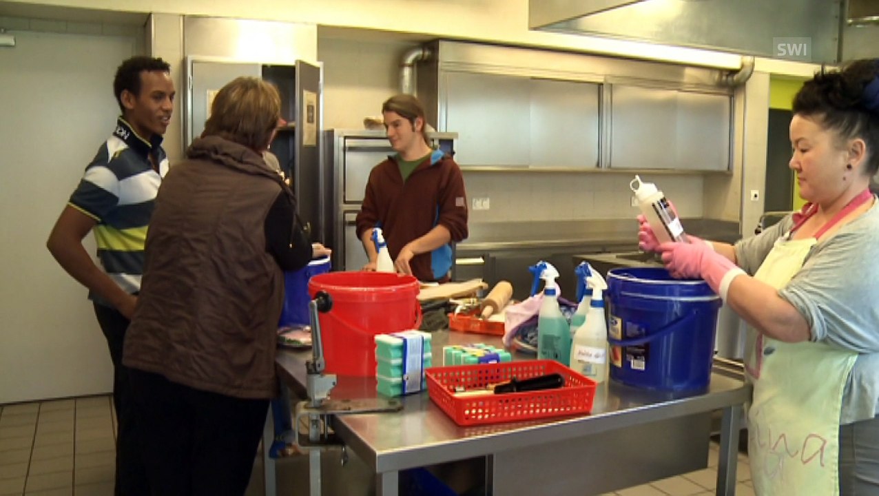 Being a mother figure to asylum seekers in a transit centre