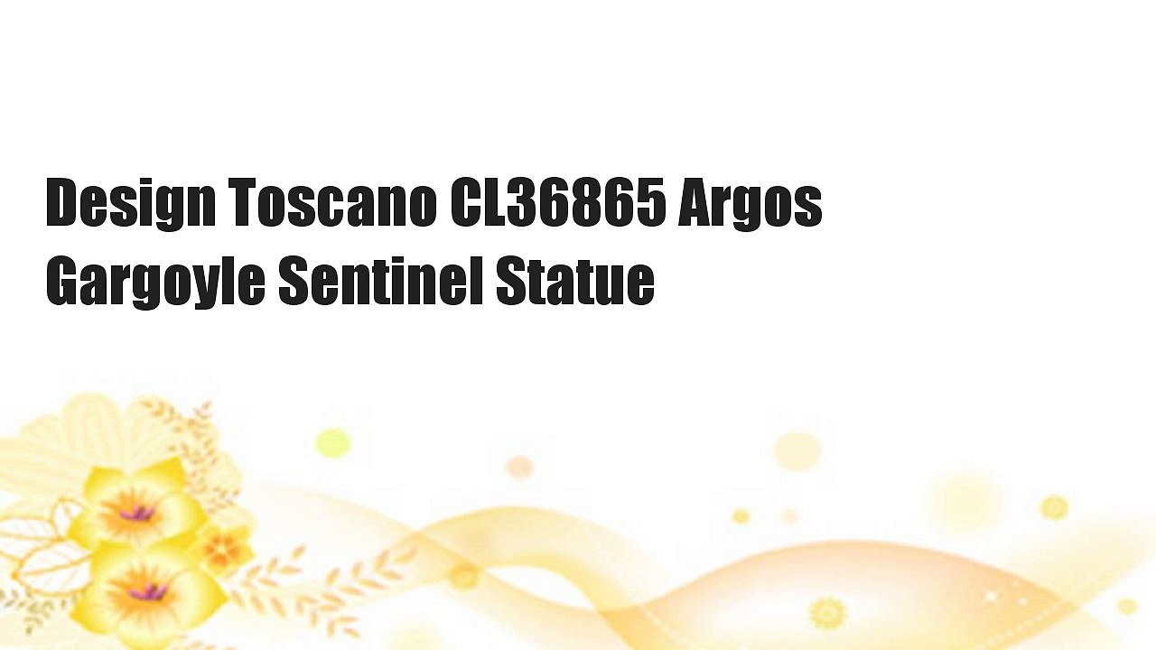 Design Toscano CL36865 Argos Gargoyle Sentinel Statue