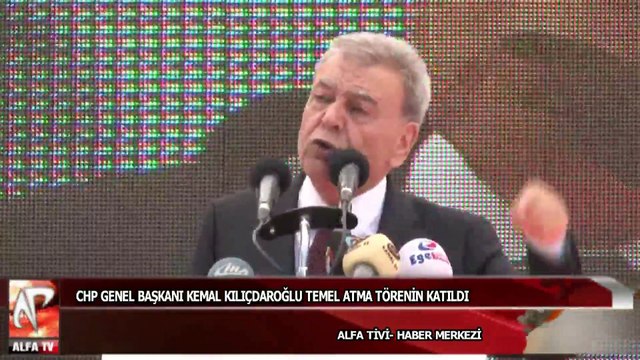 Chp Genel Başkanı Kemal Kılıçdaroğlu Temel Atma Törenin Katıldı