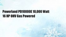 Powerland PD10000E 10,000 Watt 16 HP OHV Gas Powered